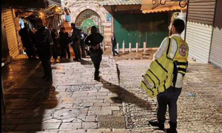 إحباط محاولة طعن قرب باب العامود في القدس